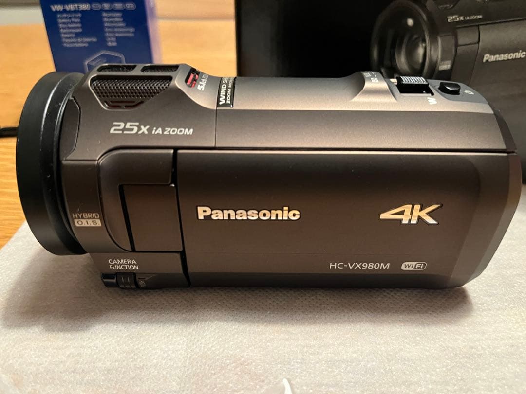 Panasonic HC-VX980M 4Kビデオカメラ　セット