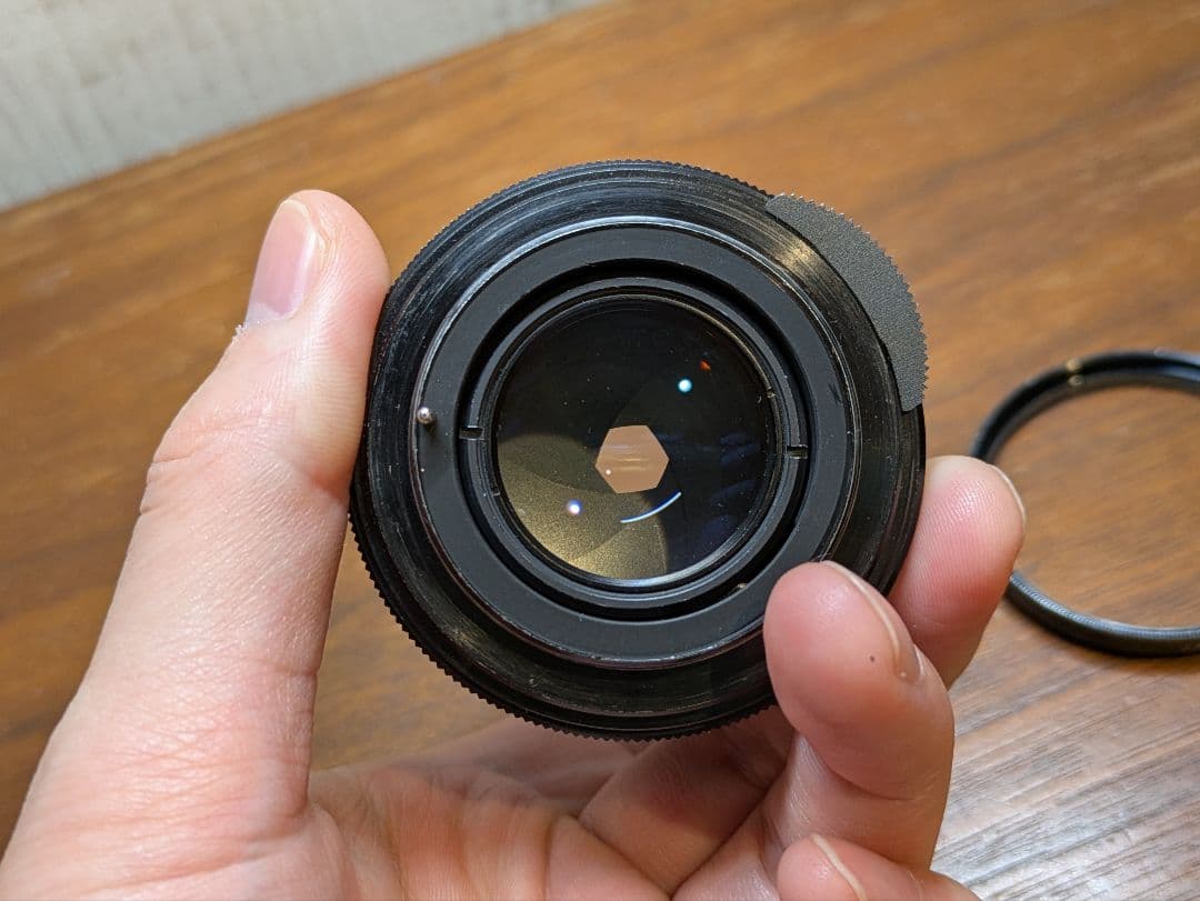 Fujifilm X-M1 + レンズ(Takumar55/2)+アクセサリー