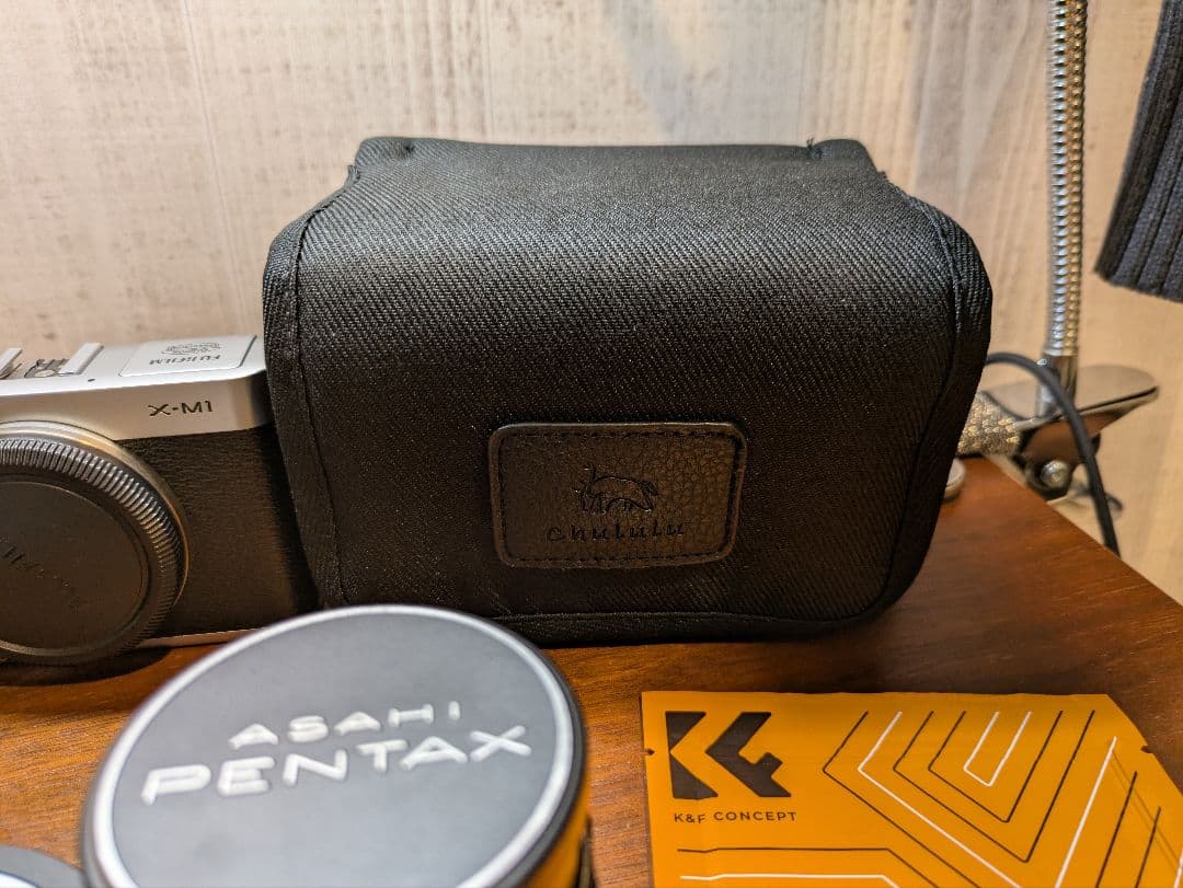 Fujifilm X-M1 + レンズ(Takumar55/2)+アクセサリー