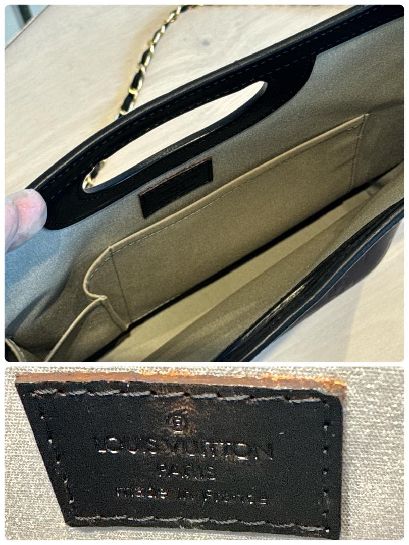 ルイヴィトン　スティルウッド　ヴェルティカル　モノグラムヴェルニ　アンディゴ