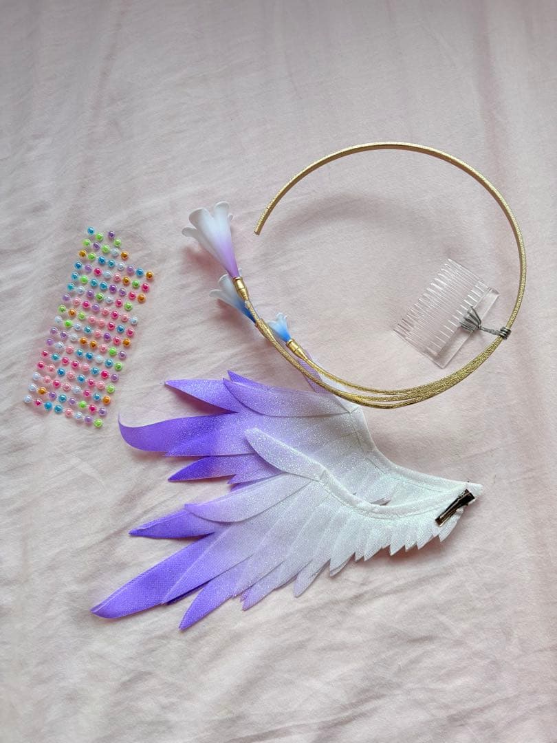 崩壊スターレイル　ロビン　コスプレ衣装+ウィッグ+靴　Lサイズ