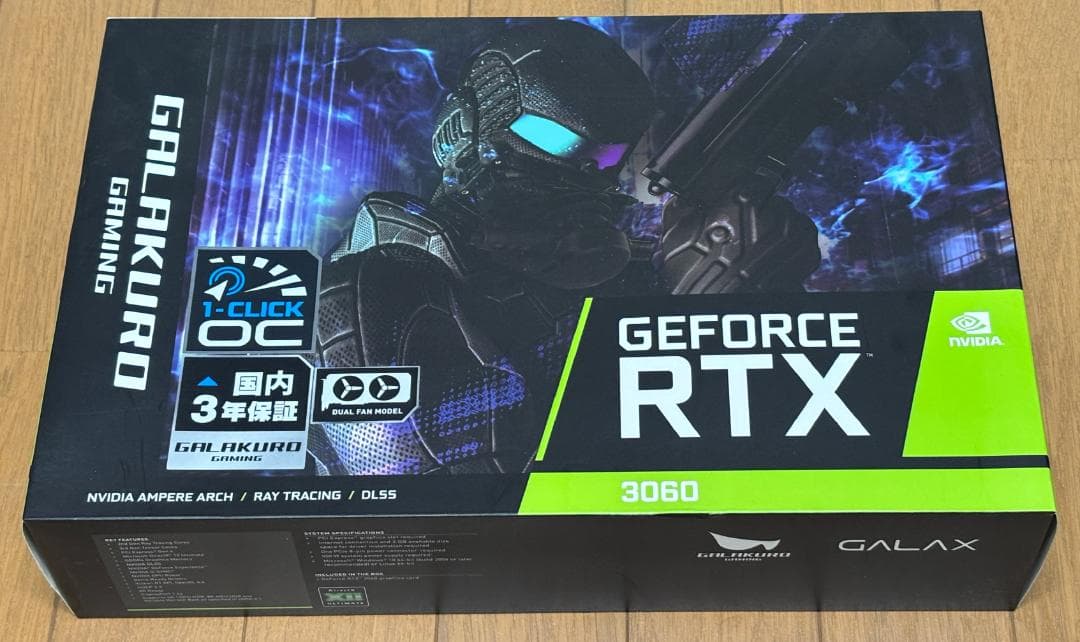 新品未開封 玄人志向 RTX3060 OC