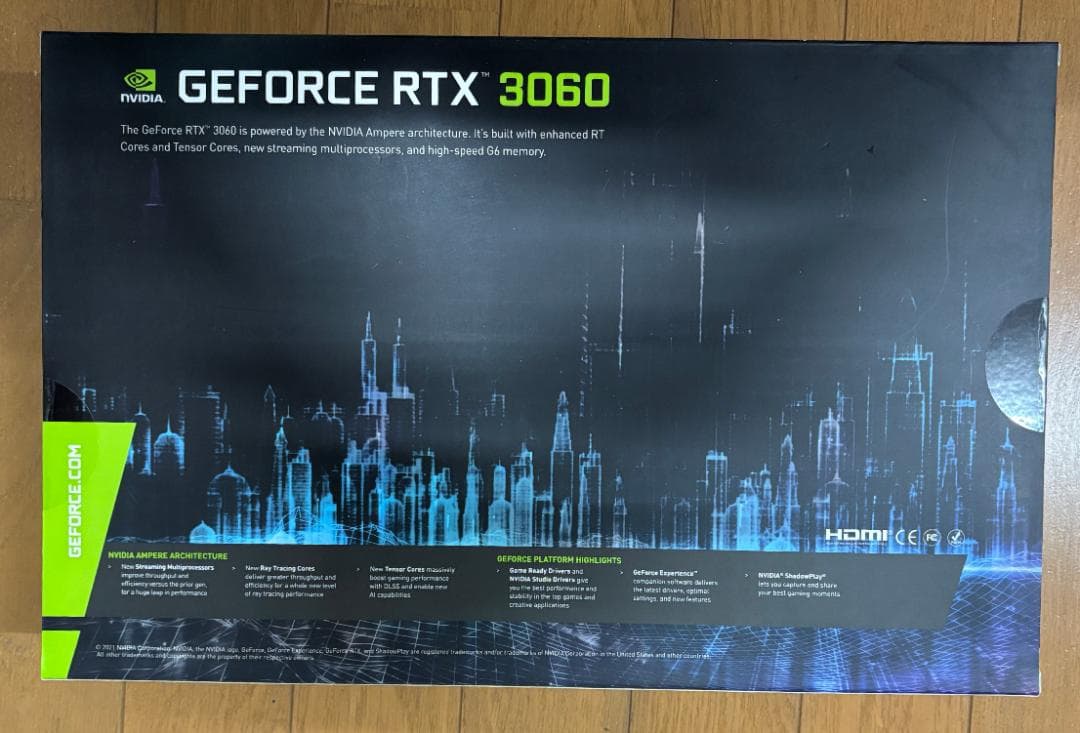 新品未開封 玄人志向 RTX3060 OC