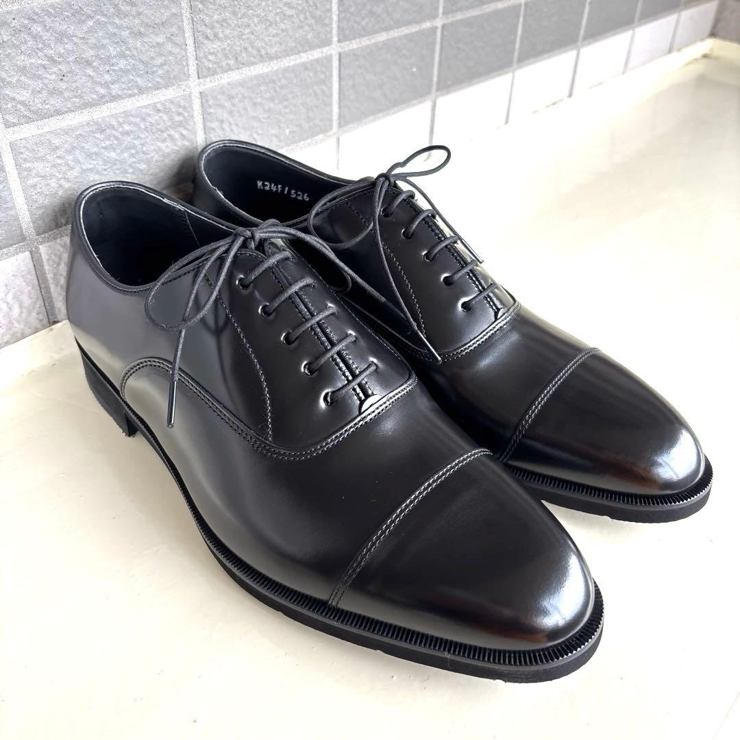 新品　リーガル　ストレートチップ　ブラック　24cm　232S