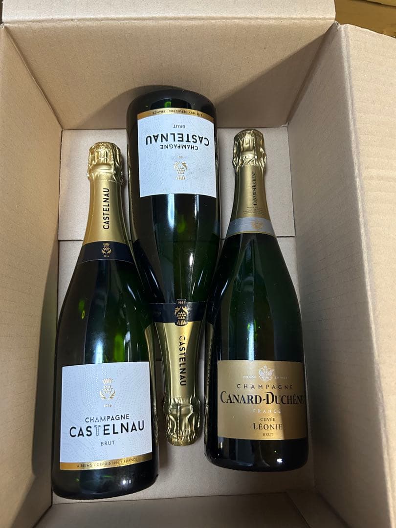 シャンパーニュ・カステルノーブリュット・レゼルヴ NV 2本 Champagne