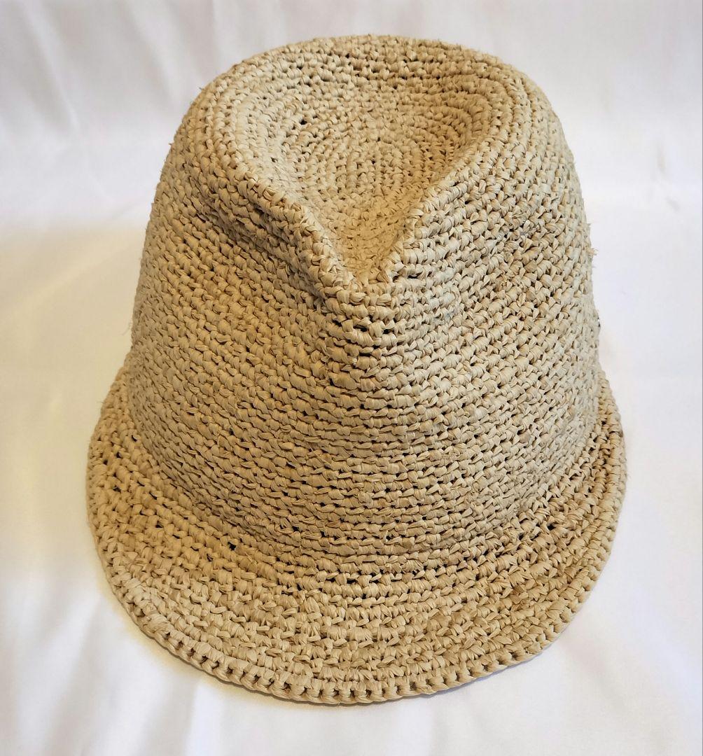 希少！ヘレンカミンスキー　中折れ　キャップ　ラフィア