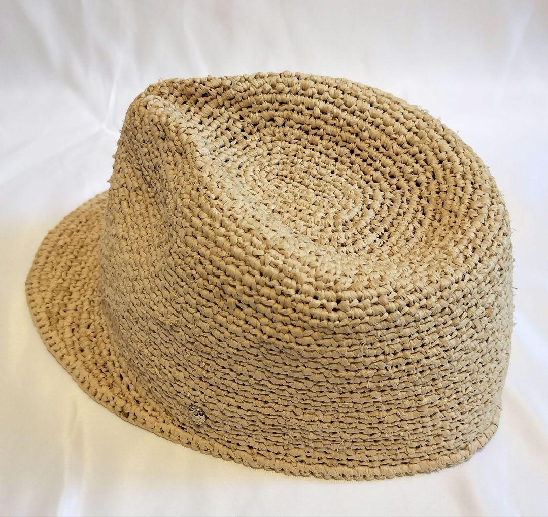 希少！ヘレンカミンスキー　中折れ　キャップ　ラフィア