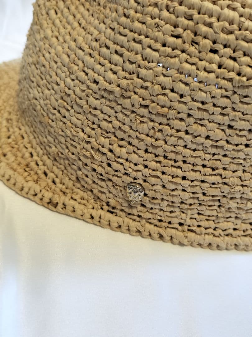 希少！ヘレンカミンスキー　中折れ　キャップ　ラフィア