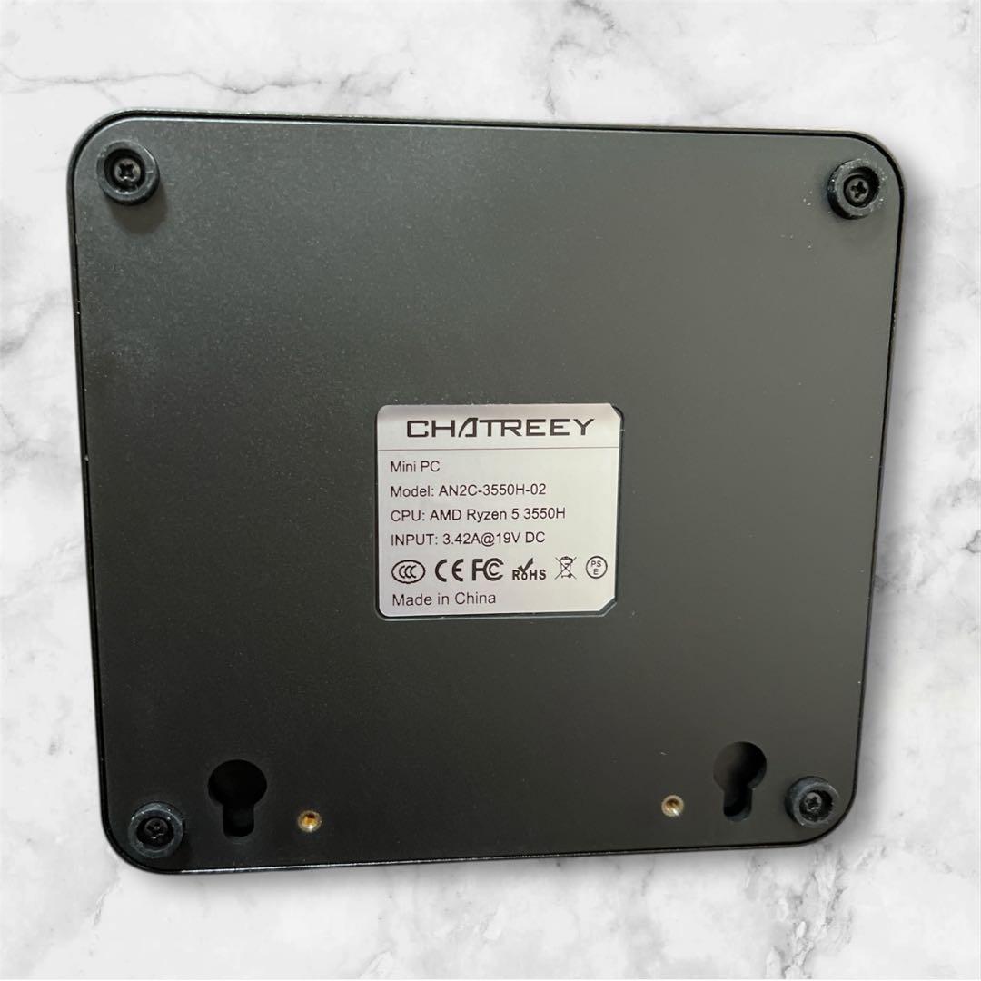 ミニPC AMD Ryzen 5 3550H 4コア8スレッド 16GB 3画面