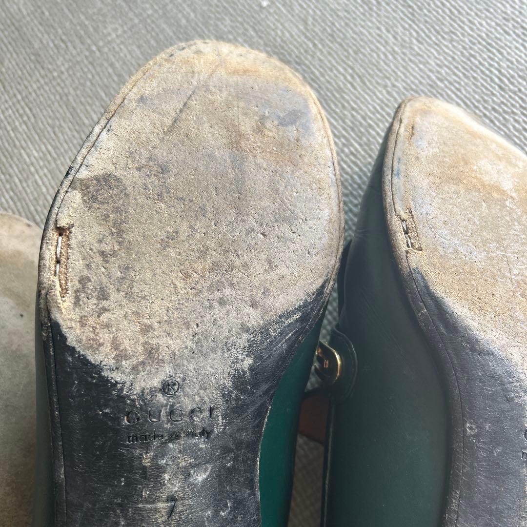 Gucci ローファー 2足セット ブラウン グリーン最終値下げ早い者勝ちです