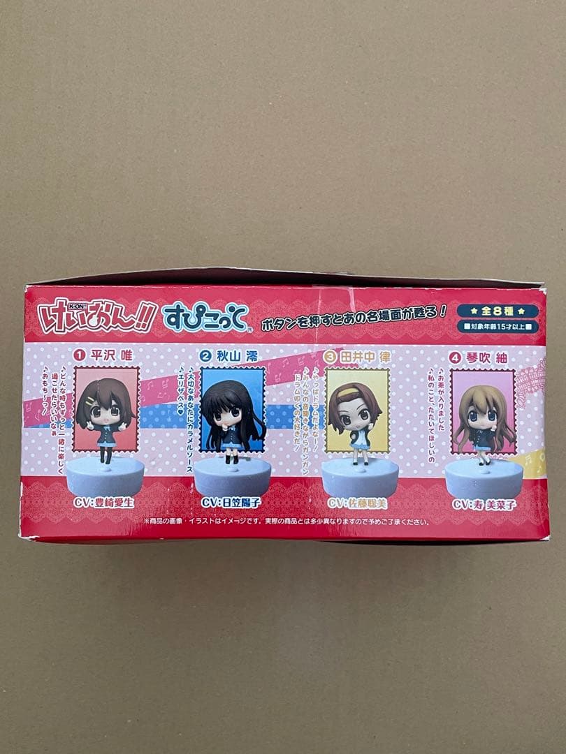 けいおん‼︎ すぴこっと　全8種　ポストカード付　難あり　まとめ売り