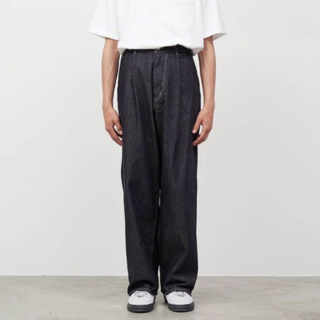 パンツ Colorfast Denim Two Tuck Pants 3