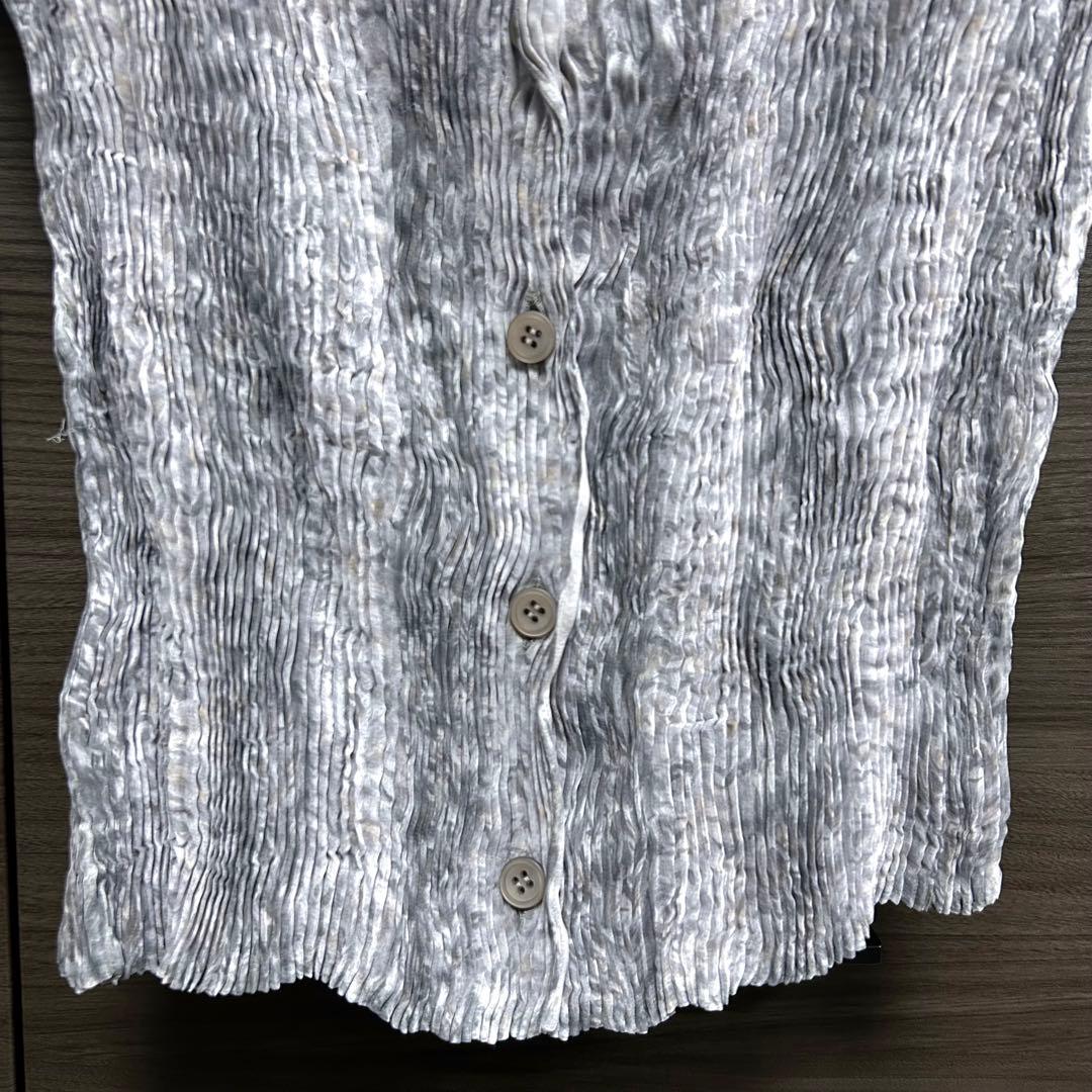 ISSEY MIYAKE イッセイミヤケ ブラウス 長袖シャツ プリーツ 2