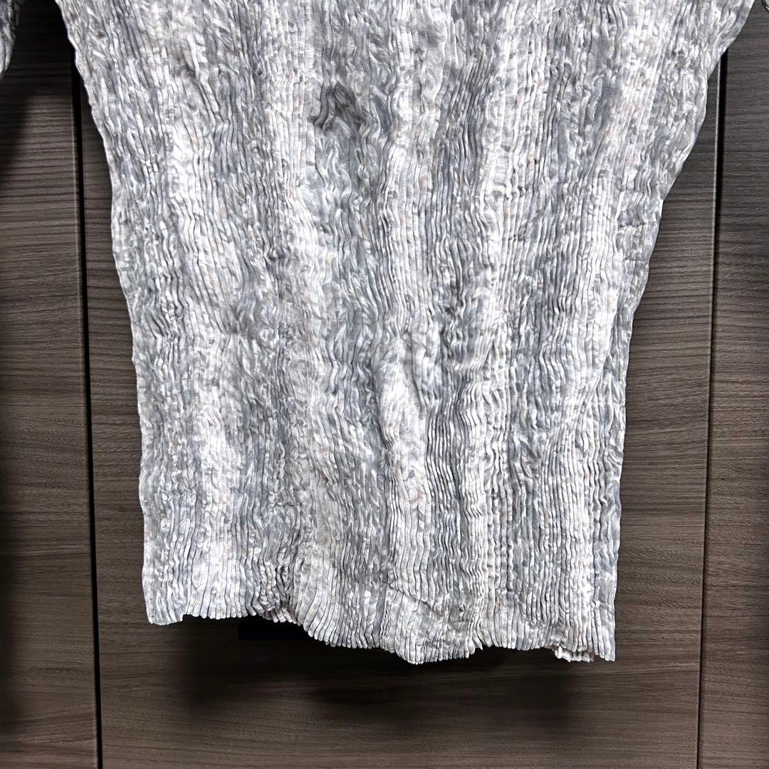 ISSEY MIYAKE イッセイミヤケ ブラウス 長袖シャツ プリーツ 2