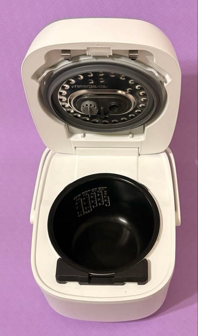 東芝 ホワイト 炎匠炊き 圧力IH炊飯器 (3.5合炊き)RC-6PXV(W)