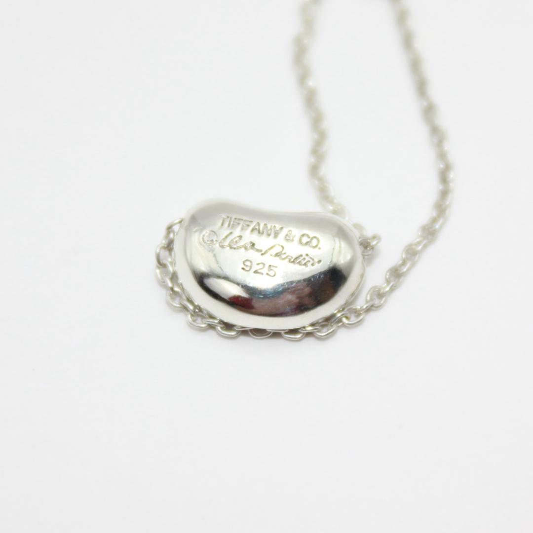 美品 Tiffany&Co. ティファニー ビーン シルバー ネックレス 925