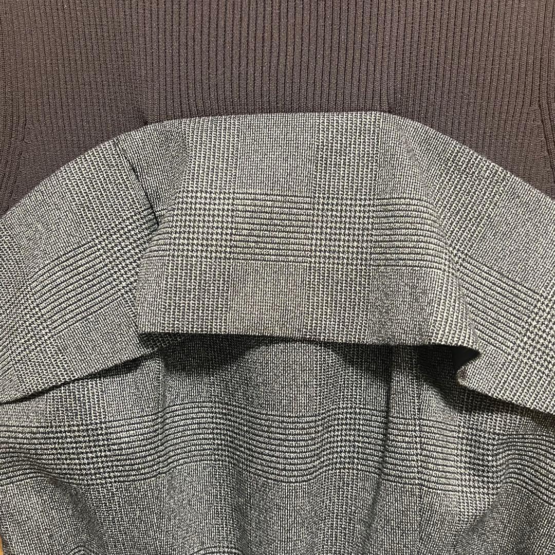 JUSGLITTY ベアドッキングワンピース 茶　新品タグ付き