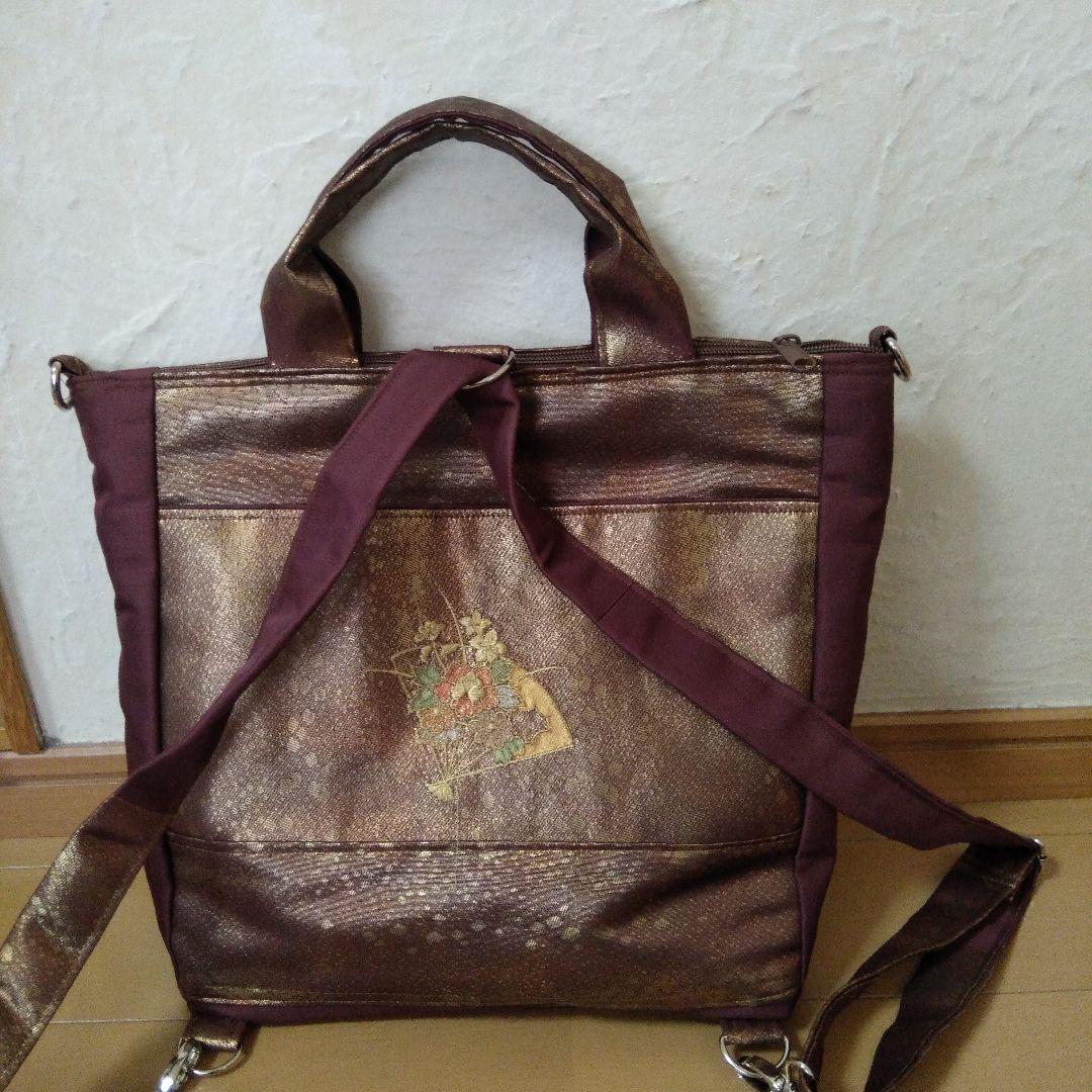 (K)帯リメイクバッグ 3点