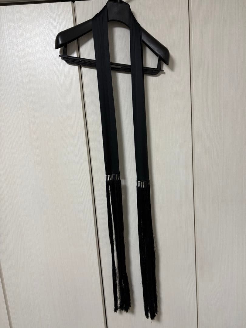 ANN DEMEULEMESTERアンドゥムルメステール シルクフリンジストール