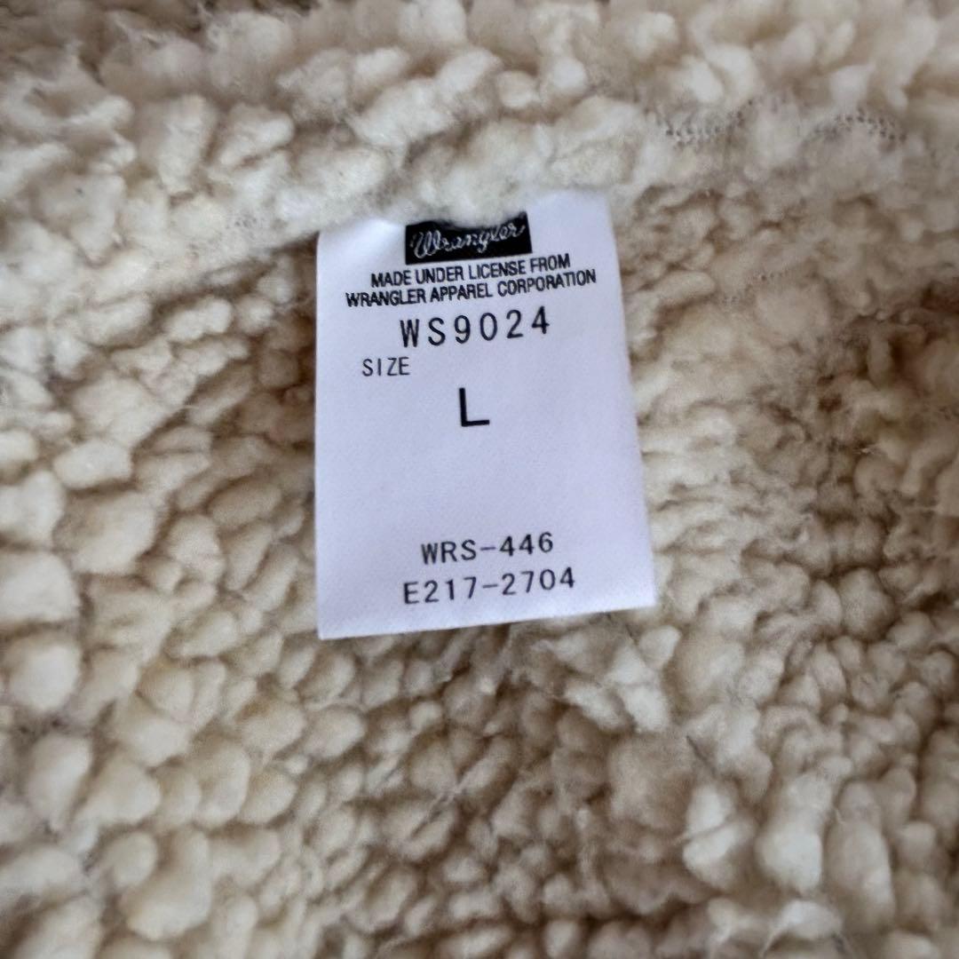 【希少】ロンハーマン別注Wrangler ボアジャケット Lサイズ