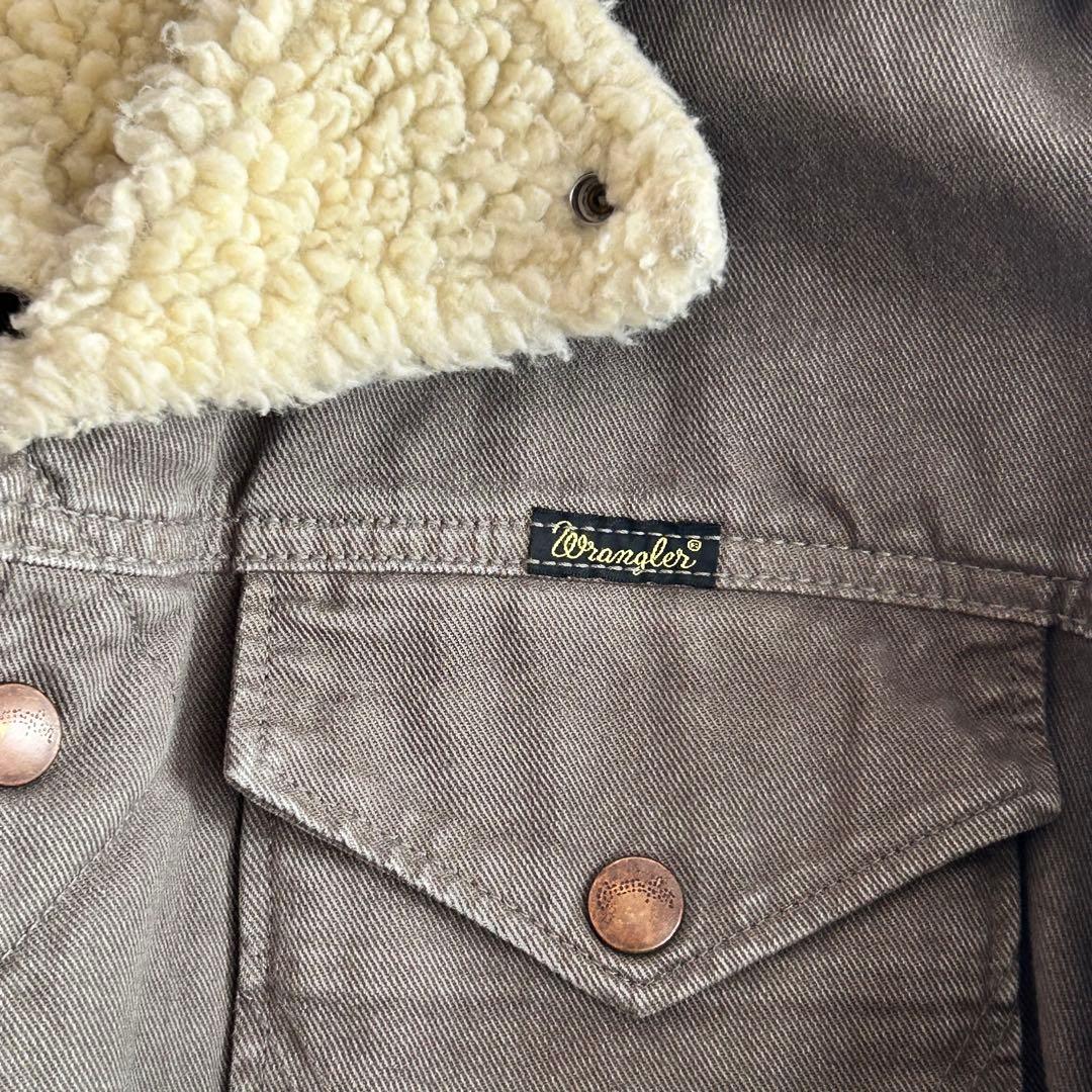 【希少】ロンハーマン別注Wrangler ボアジャケット Lサイズ