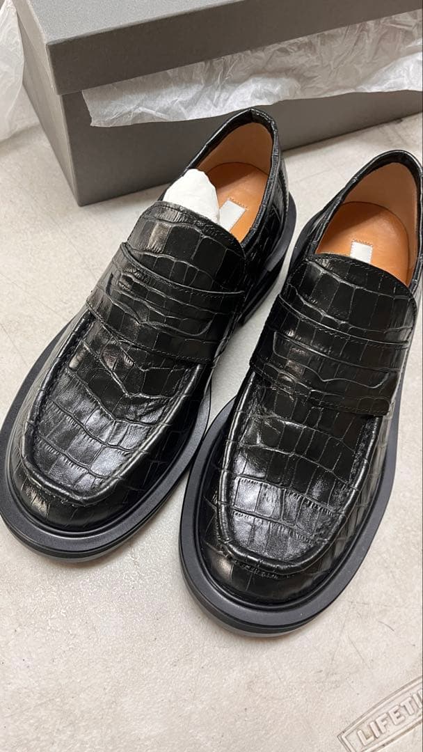 JieDa ジエダ LEATHER LOAFERS 41
