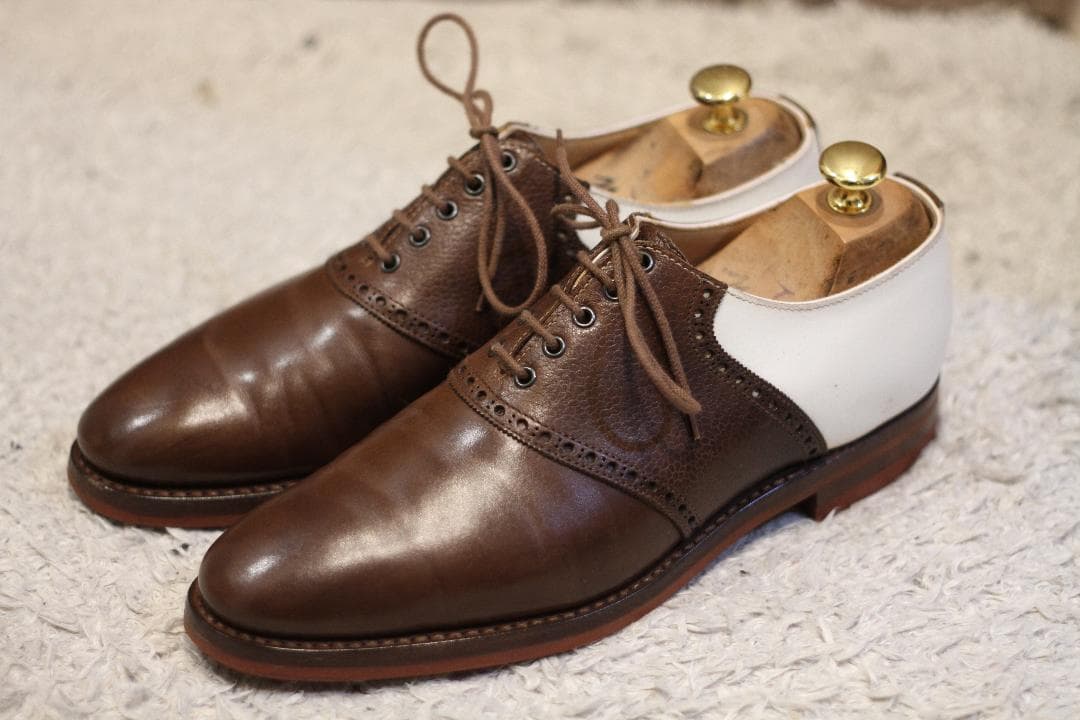 【美品】Crockett & Jones プレーントゥ OULTON 6.5E