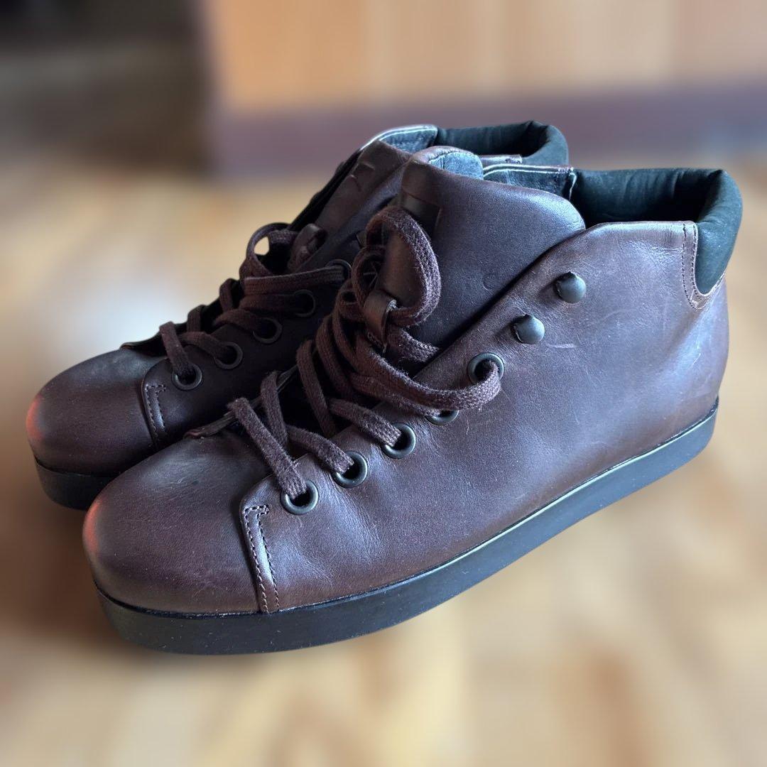 【未使用】Camper K300007-002 ブラウンレザー　サイズ43