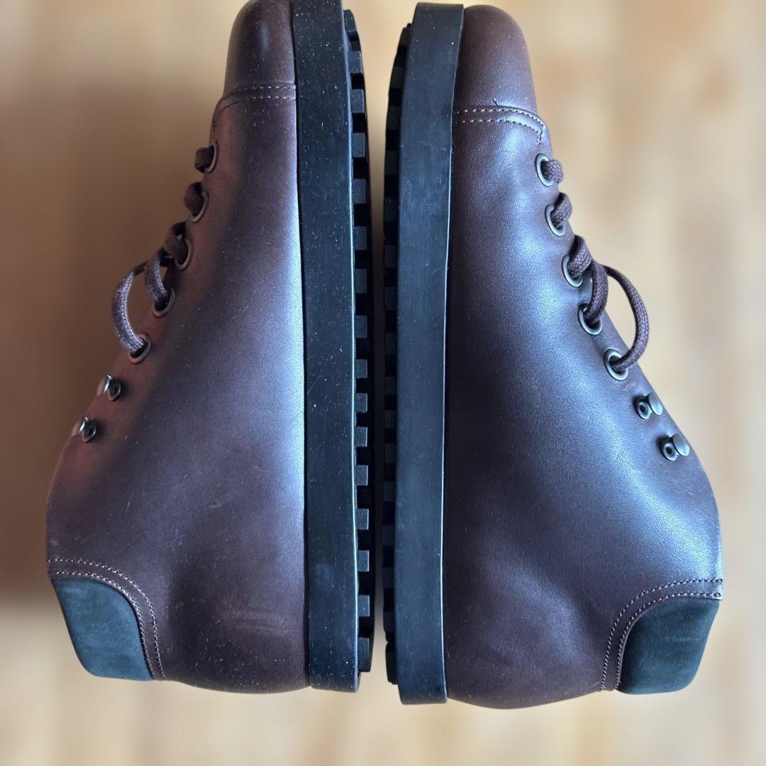 【未使用】Camper K300007-002 ブラウンレザー　サイズ43