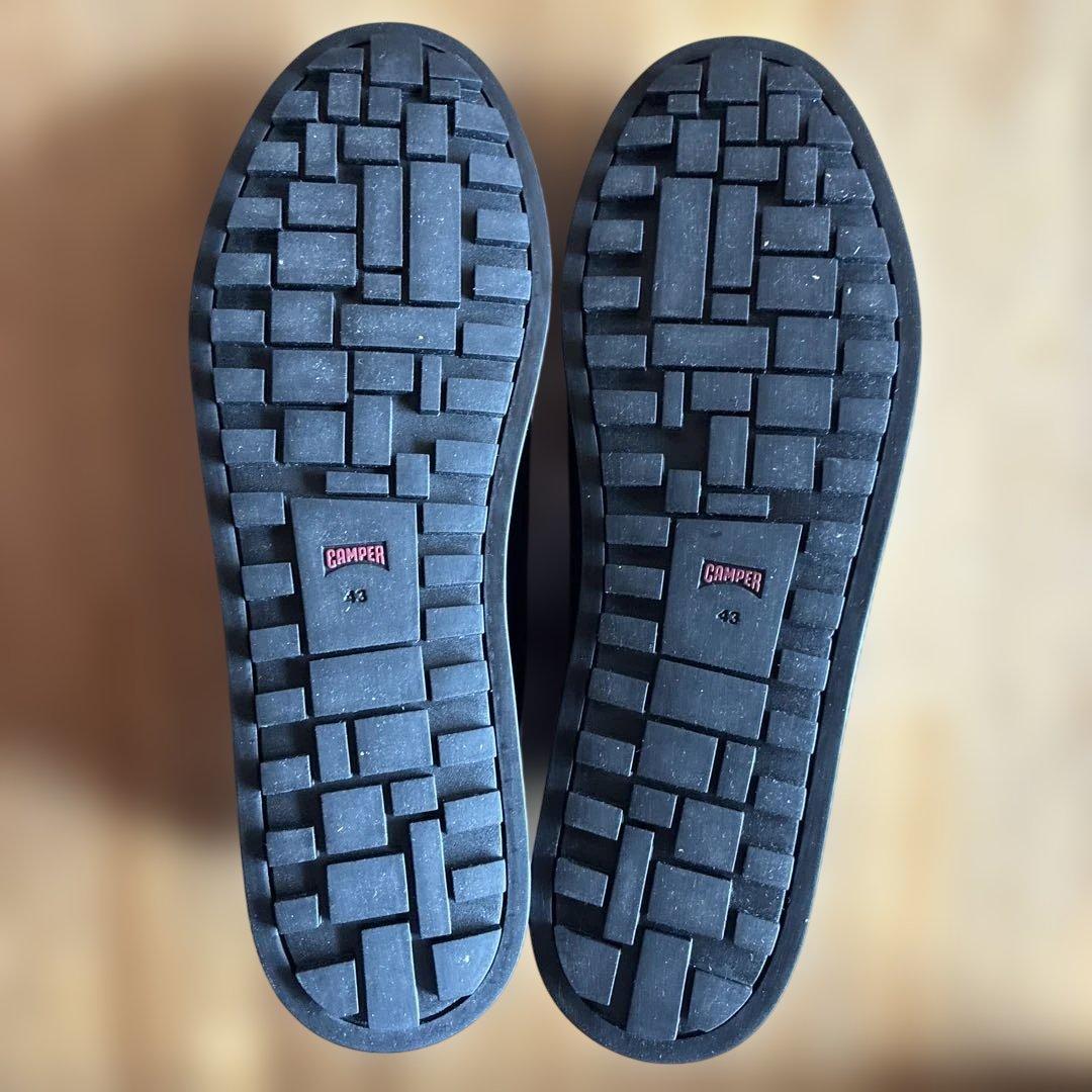 【未使用】Camper K300007-002 ブラウンレザー　サイズ43