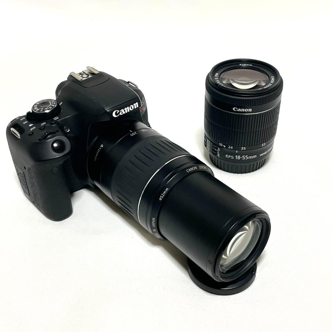 遠くが近くに❣️ Canon EOS Kiss X9i Wズーム Wi-Fi