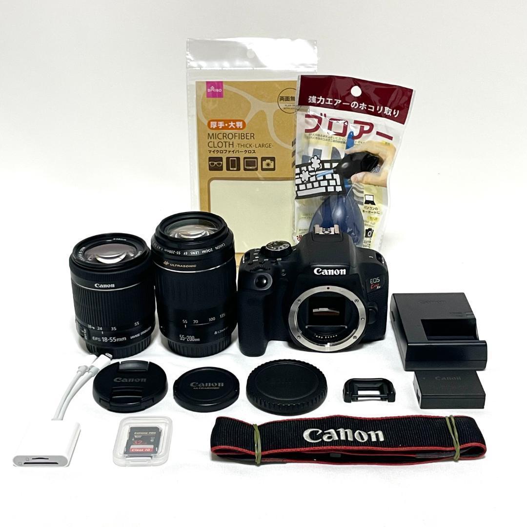 遠くが近くに❣️ Canon EOS Kiss X9i Wズーム Wi-Fi