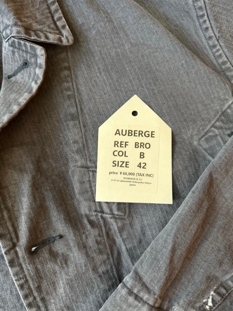 r*y様 25AW AUBERGE オーベルジュ　BRO フェードネイビー　サイ