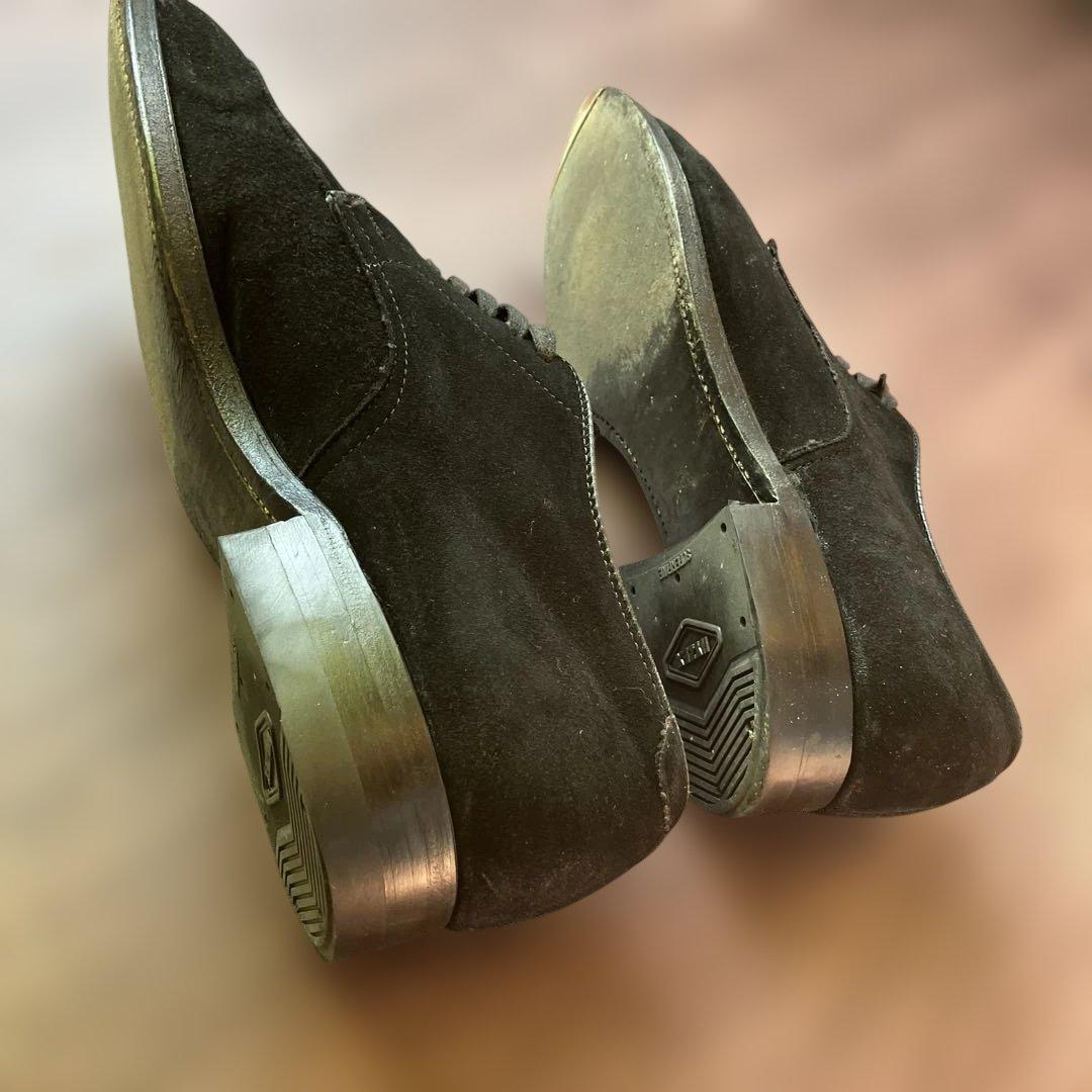 本革インソールのALDEN製ドレススウェードシューズ