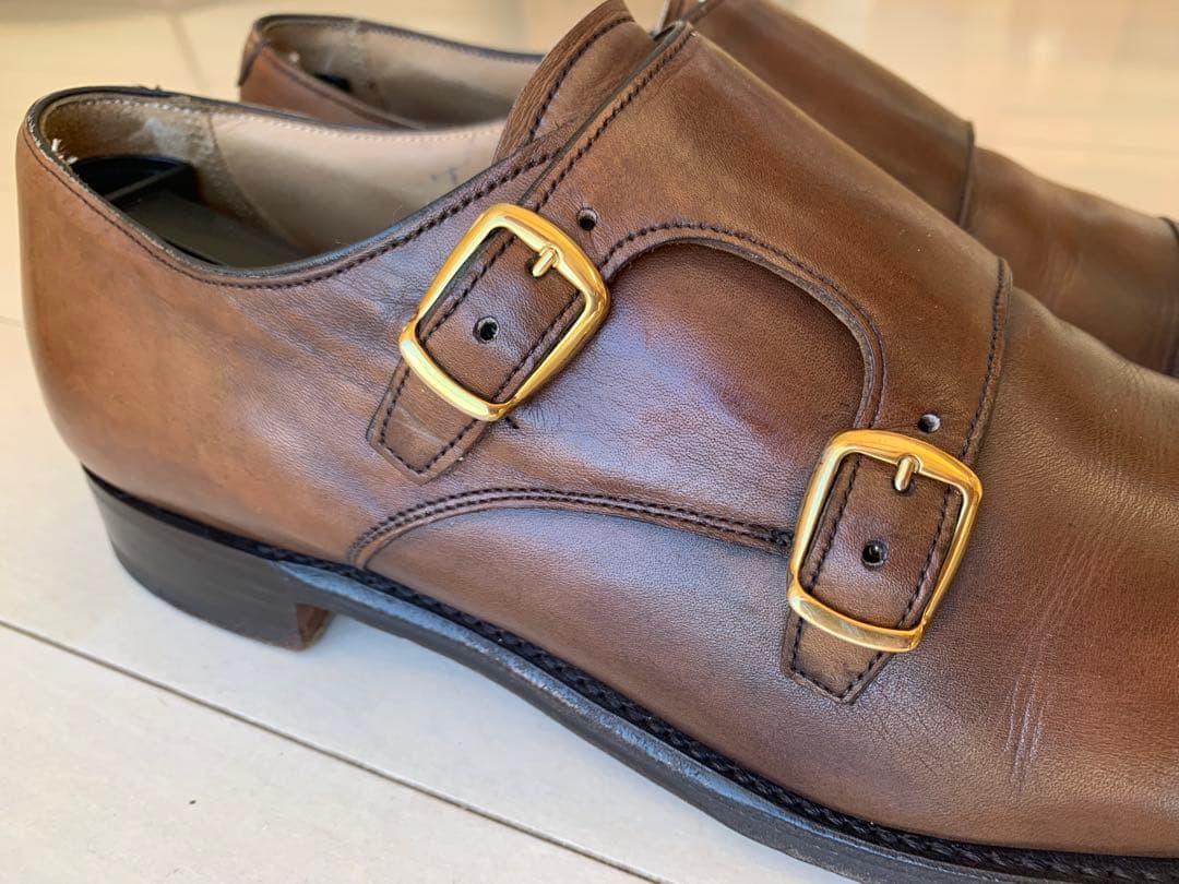 チーニー製ポールスミス ダブルモンク