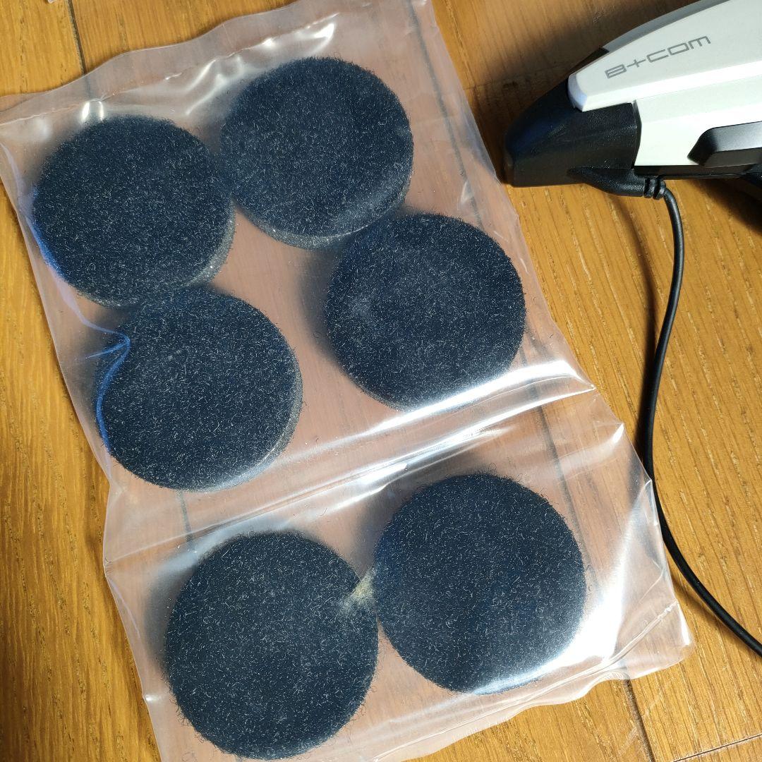 B+COM ONE ビーコム　ワン　ワイヤーマイク ホワイト　１度のみ使用　美品