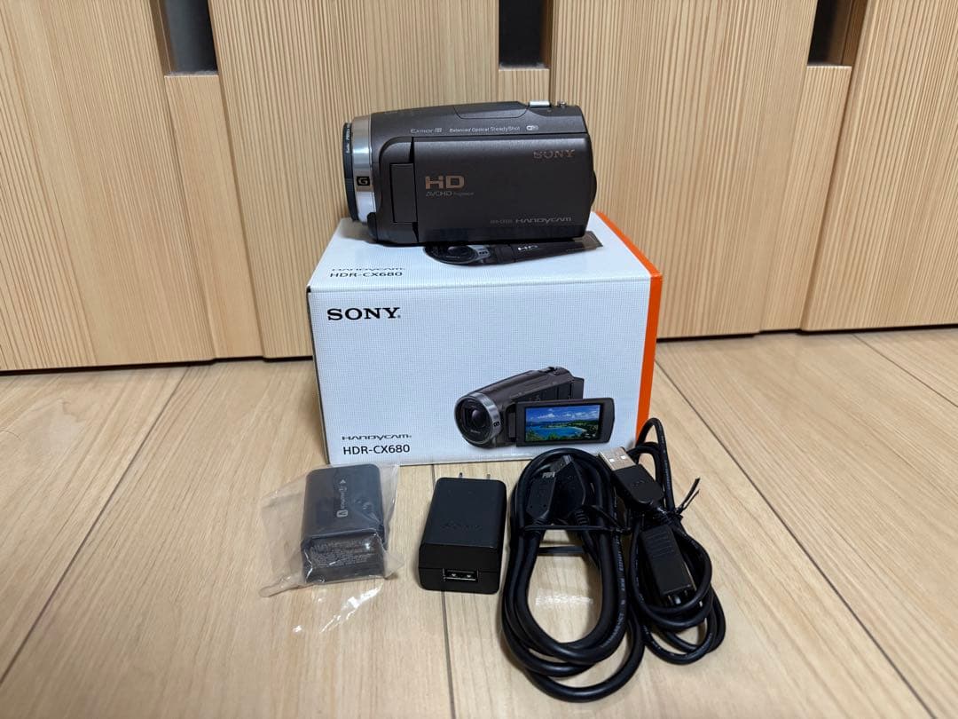 ビデオカメラ SONY HDR-CX680