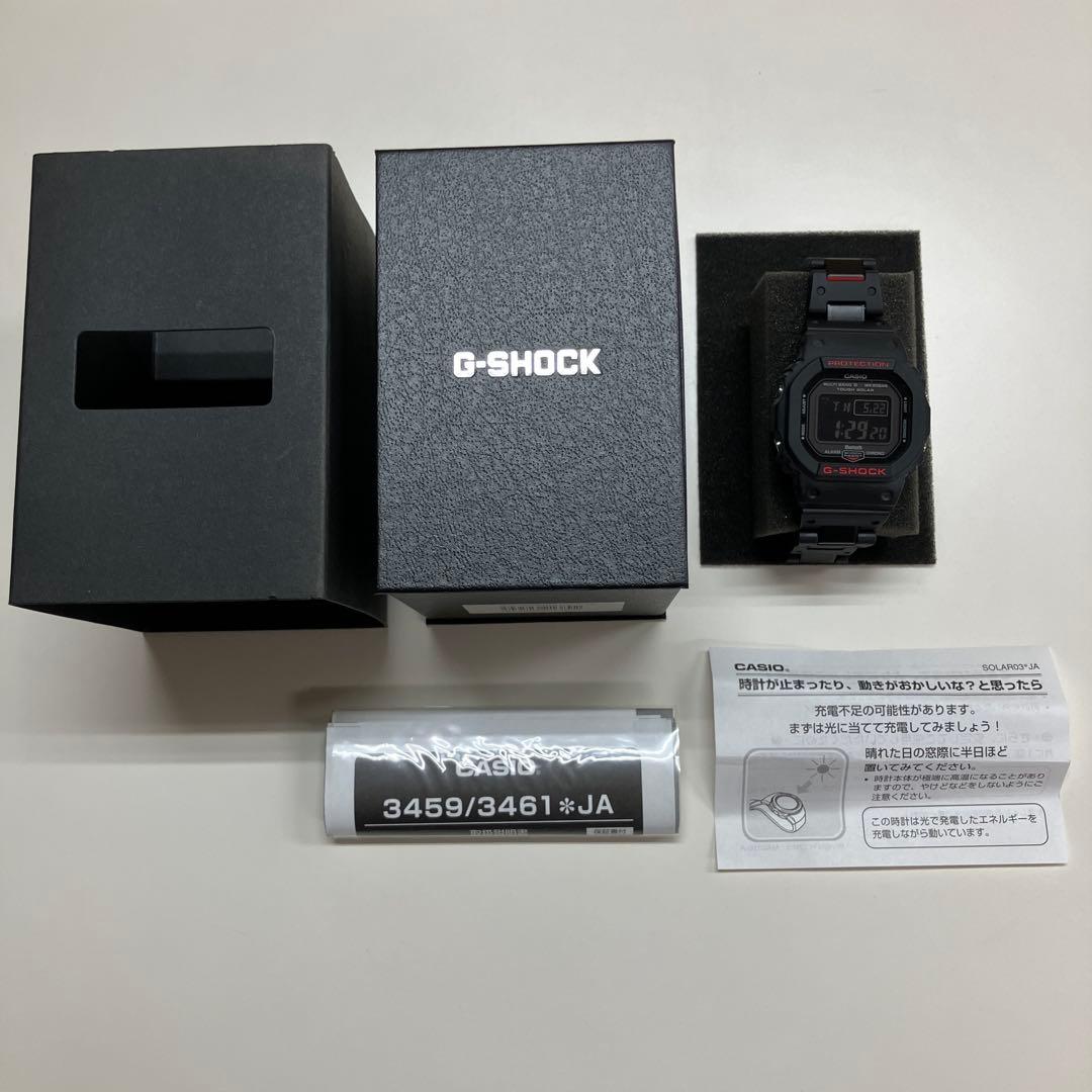 美品　G-SHOCK GW-B5600HR-1JF ⚠️日焼け有り⚠️