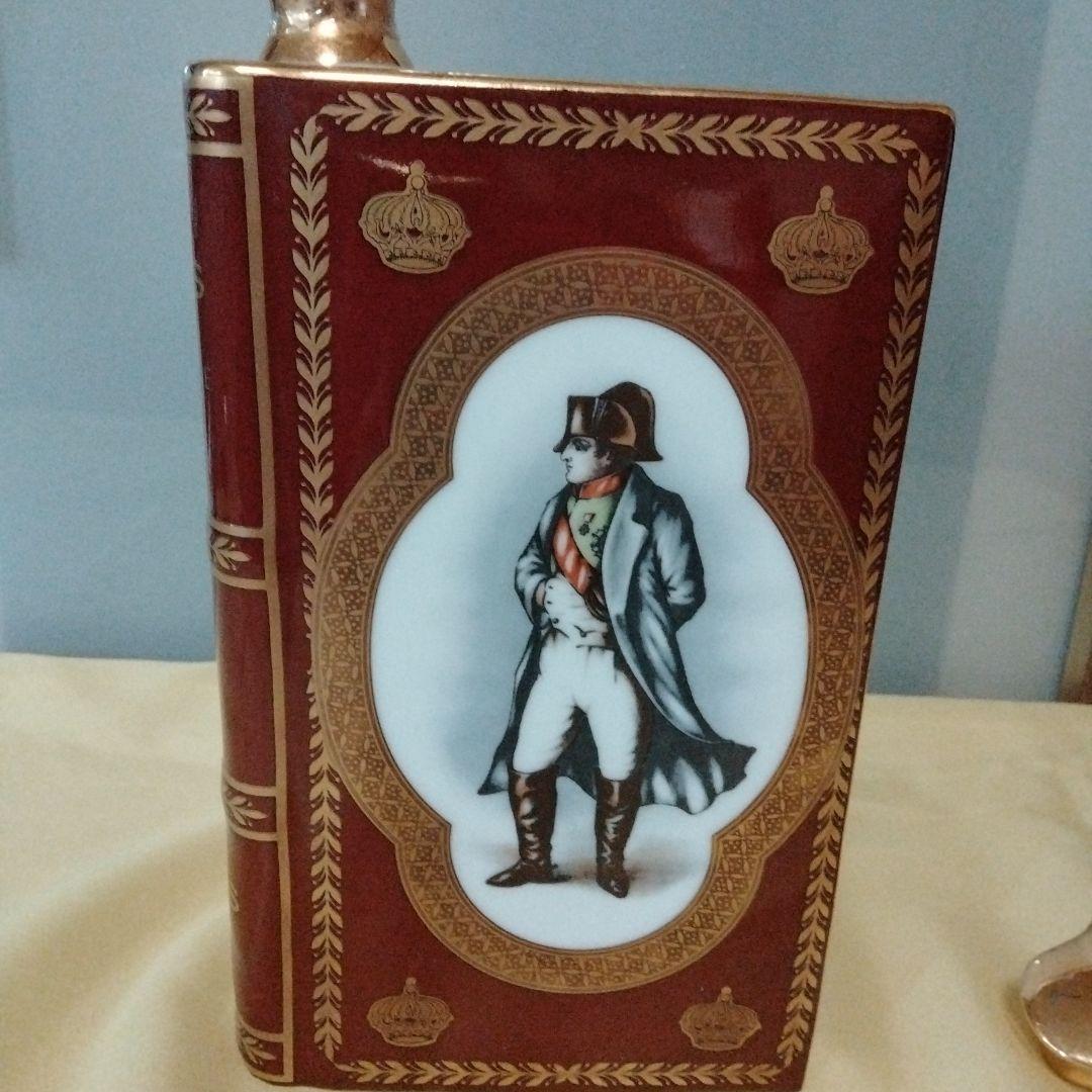 希少！22金　コニャック　カミユ　ブランデー　ブック赤デキャンター　リモージュ焼