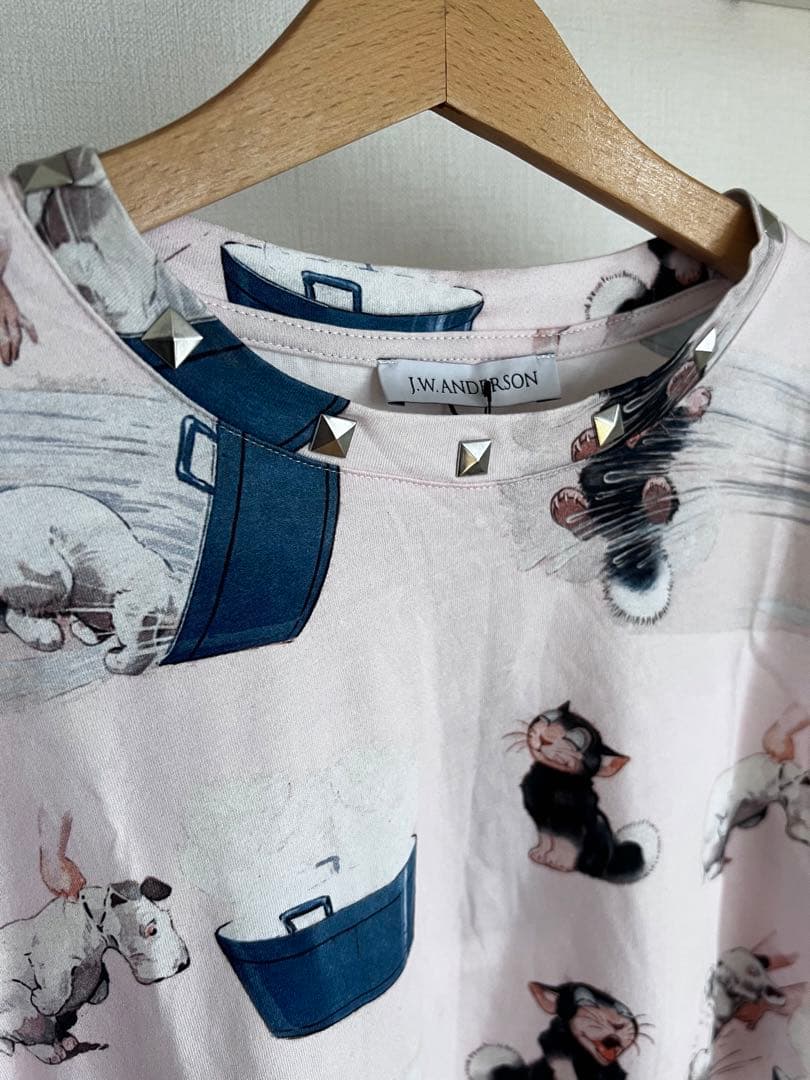 JW ANDERSON Tシャツ 猫柄　JWアンダーソン