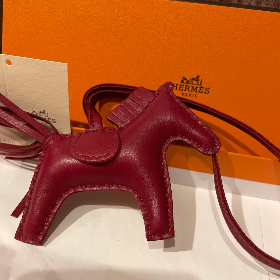 新品未使用　希少HERMES ロデオ　チャーム　エルメス　PM