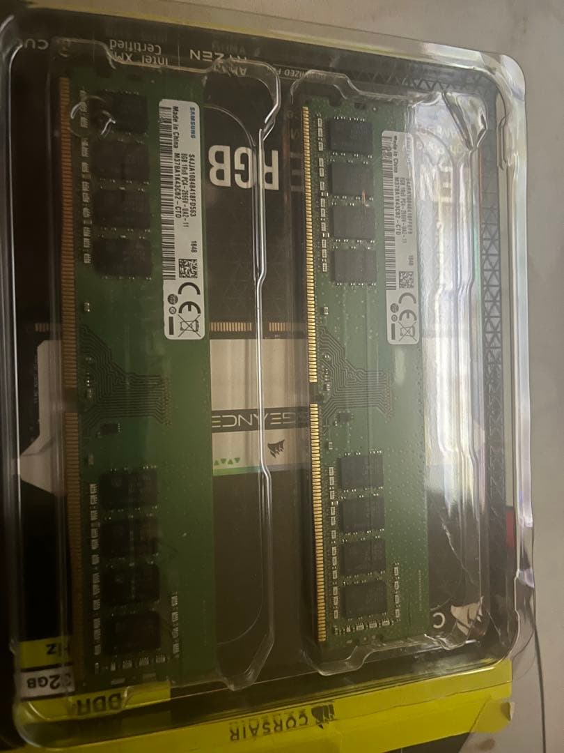 Samsung デスクトップメモリ DDR4 8gb×2 2666mh RAM