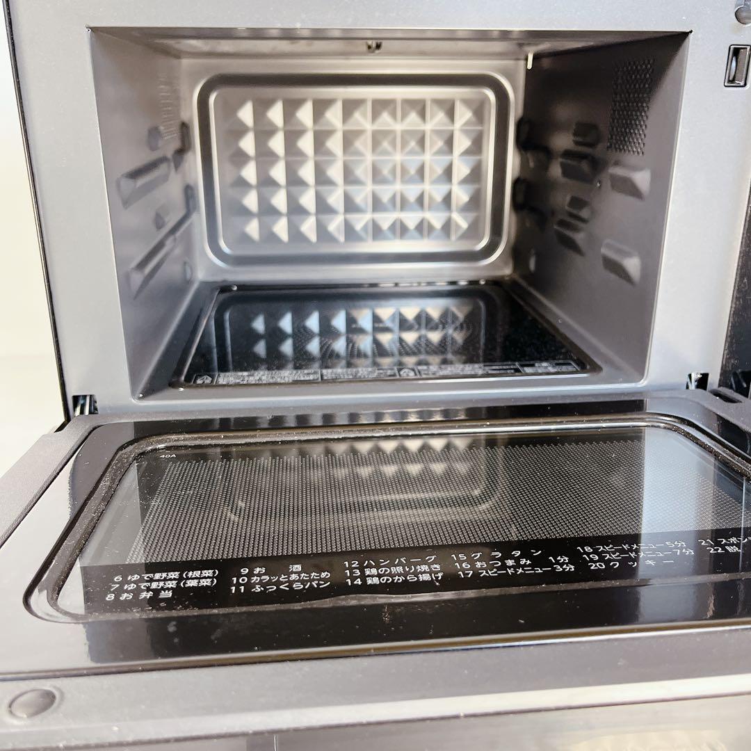 【美品】東芝 オーブンレンジ ER-40A(K) ブラック #BTY9850