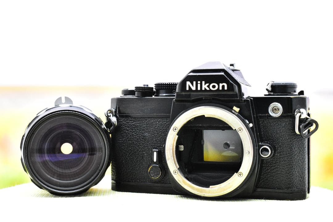 【整備済】Nikon FM + NIKKOR-H Auto 28mm 3.5