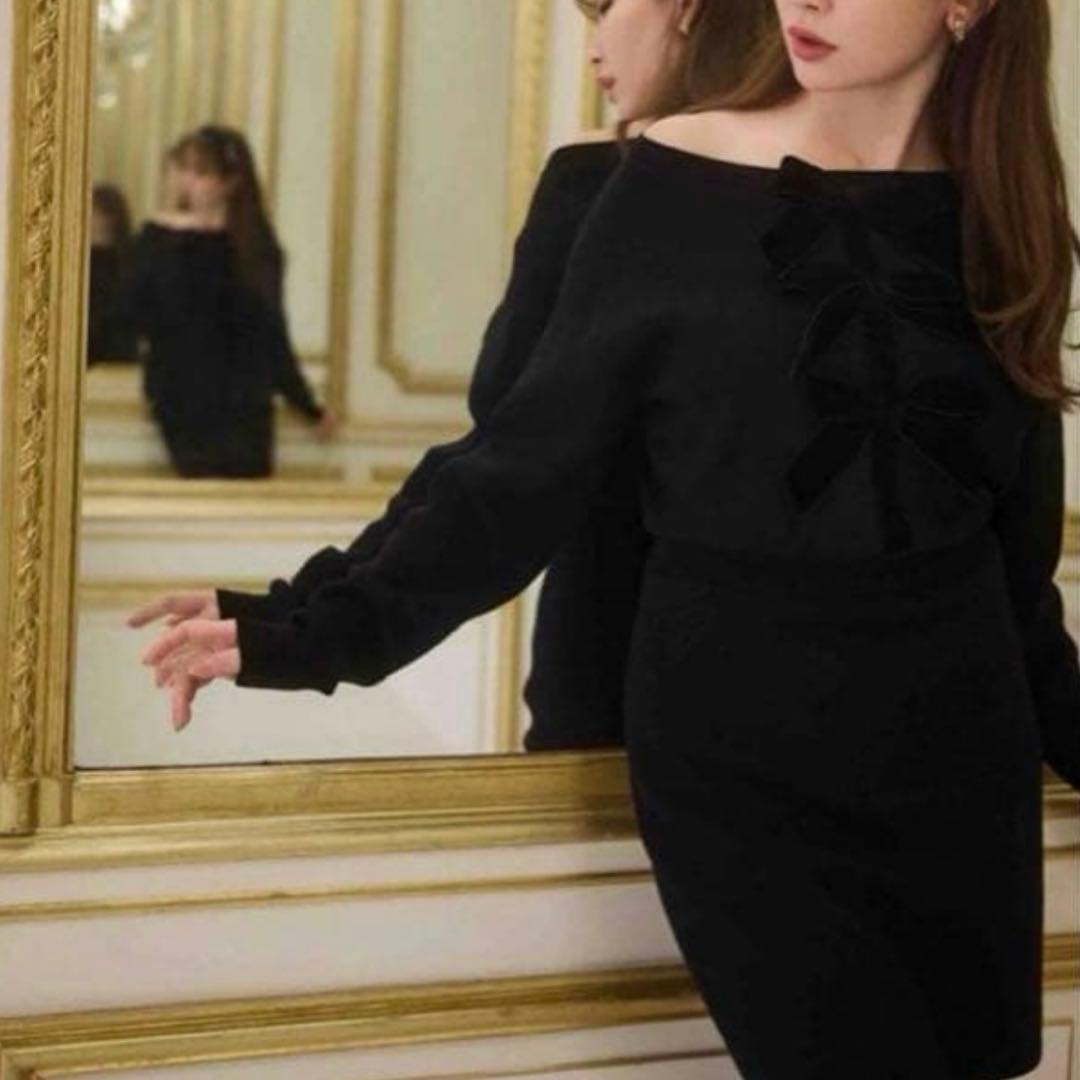 herlipto ハーリップトゥ Simone Knit Mini Dress