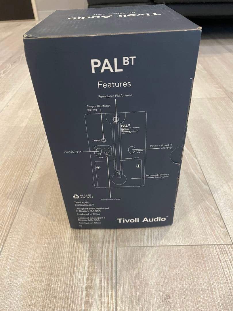 Tivoli Audio PAL BT ブラック