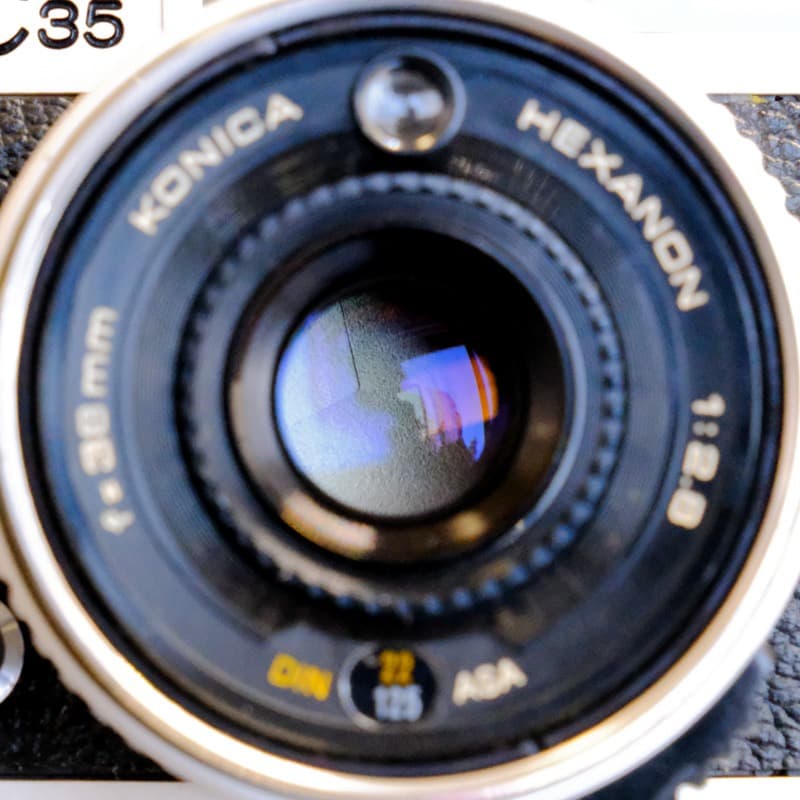 【整備品】KONICA C35 Flash matic コニカ