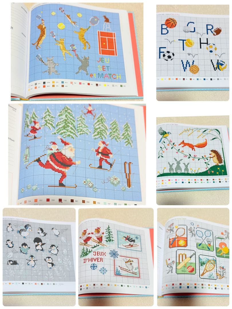 【AGENDA-2023＆2024】 2冊セット クロスステッチ洋書 新品未使用