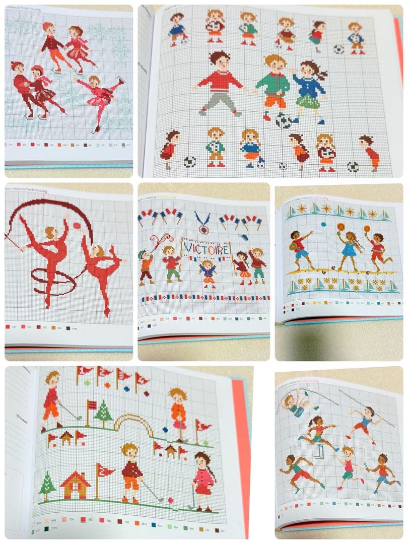 【AGENDA-2023＆2024】 2冊セット クロスステッチ洋書 新品未使用