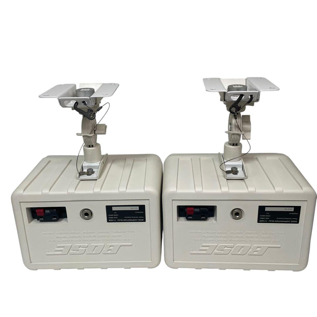 【4台セット】Bose 111ADW スピーカーシステム ホワイト